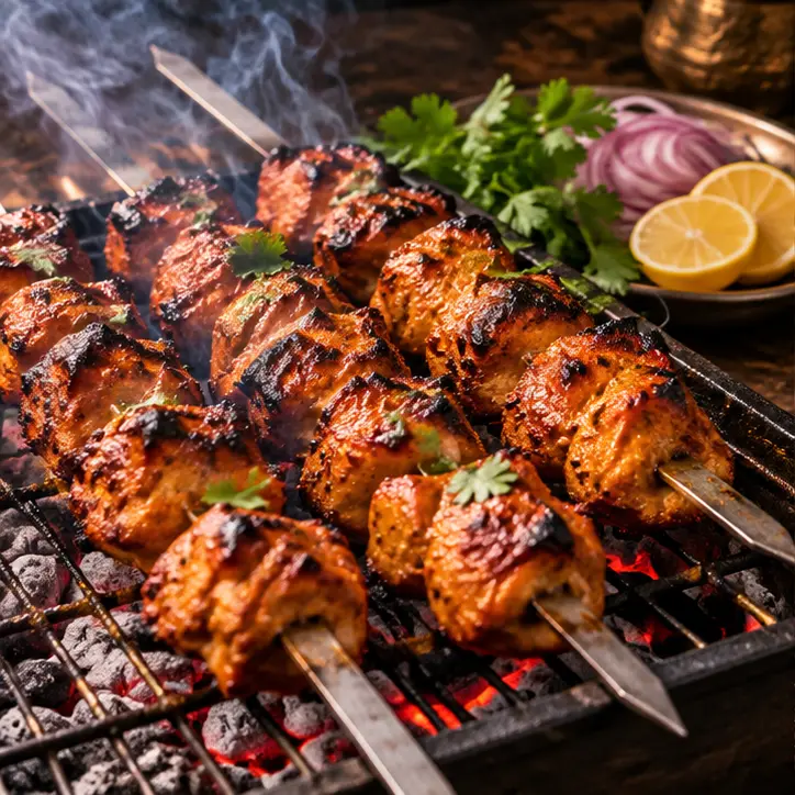 Smoky chicken tikka